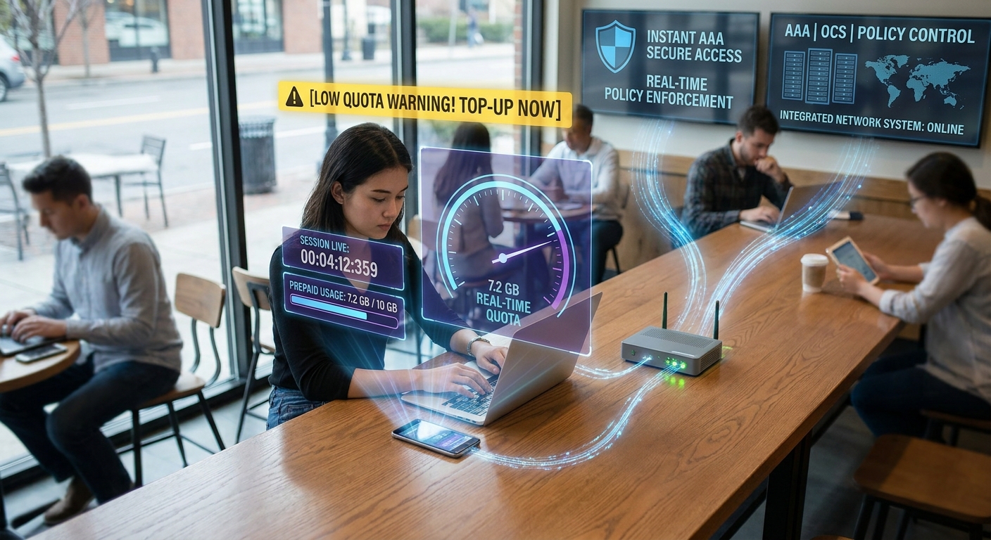 How Real-Time Quota Management Transforms Prepaid Broadband and WiFi Services